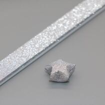 Flash diamond powder luminous stars origami flash paper slips wish lucky star five-pointed star stacked paper glitter fluorescent color paper