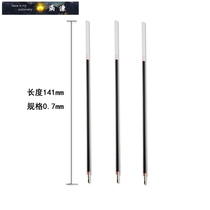 Refill 100 pcs 0 7mm Simple Ballpoint Refill Blue Red Black Refill