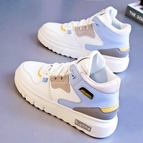 Chao brand 2022 in autumn and winter plus velvet Joker high-top shoes women's small white tide shoes casual sports women's shoes Torre board shoes