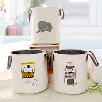 Toy storage bucket thickened EVA storage basket home storage laundry basket foldable dirty clothes basket cloth art dirty clothes basket