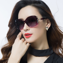  Fashion and elegant polarized diamond-encrusted crystal stone sunglasses ladies middle-aged mother sunglasses women tide anti-UV glasses