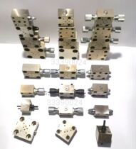 F04A two-way cartridge valve cover NLFA25DBWT-7X double-head pressure regulating shuttle F22B logic valve flange T