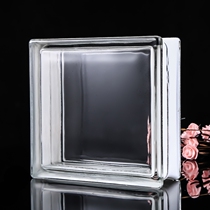 Color solid household curtain wall Square opaque decoration glass brick translucent crystal brick background wall wall brick hollow