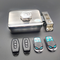 The safety lock stealth anti-theft door lock lock locked doors line card lock smart phone access an suo