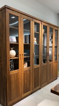 Top 100 Furniture Modern Simple Wood Furniture North American Black Walnut Top 100 New Deborg Series Bookcase