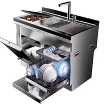 Martian D7 integrated dishwasher Multi-function dishwasher fruit and vegetable machine double sink storage cupboard household kitchen
