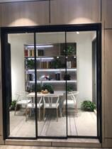 Top-solid pushing Ramen Elegant Series Balcony Kitchen Cloister in Balcony Kitchen Cloister with Narrow Rim Three-Track Linkage