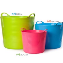 King-size childrens bath bucket Baby bath bucket Bath bucket Bath tub Dirty clothes storage bucket Dirty clothes bucket Dirty clothes basket