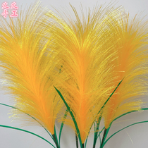 Colored silk with creative handmade material 4cm Rose silk with satin ribbon red colored with packing butterfly knot DIY reed