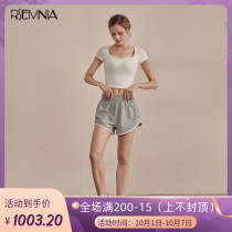 RSEMNIA sports suit female summer slim slim top short sleeve professional running training yoga T-shirt fitness suit