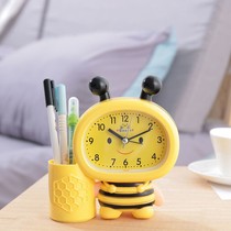 2022 new small alarm clock students use dedicated up-to-god instrumental clocks Children Boy Girl Desktop Clock Guys