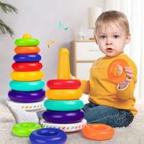 Baby toys 6 months or more 7 899 12 baby puzzle early education set Tower 1 a 2 years old and a half year old boys and girls stacked music