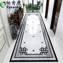 0 8 meters wide corridor aisle mosaic floor tiles 800x800 parquet tile entry waterjet mosaic effect diagram