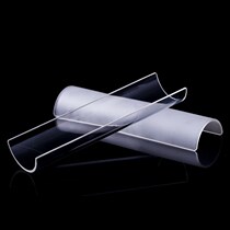 Japanese-style glass transparent cloud frosted tea Hand-made tea lotus tea spoon Kung Fu tea set Tea ceremony spare parts