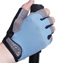 Sports half-finger gloves mens and womens summer fitness thin non-slip fingerless outdoor cycling mountaineering equipment dynamic fishing
