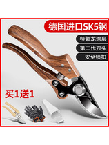 German imported pruning shears branch special scissors cutting branches artifact bonsai flower fruit tree garden sk5 scissors