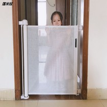 retractable baby child safety door fence pet fence pet guard retractable dog gate