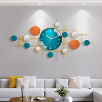Light luxury clock clock wall clock living room home Fashion Net red creative hanging wall clock modern simple decorative art wall watch