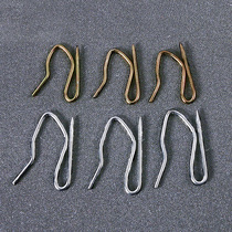 Curtain S-hook curtain adhesive hook buckle size pointed hook Korean cloth band hook galvanized S hook large S-hook small S-hook