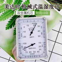 Meda hour temperature and humidity meter household indoor high precision baby room bedroom industrial greenhouse humidity meter hygrometer
