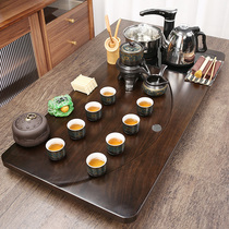 Tea tray household fully automatic one Kettle tea table Tea Sea set kung fu purple sand tea set light luxury simple
