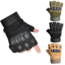 Hanye tactical gloves Mens half-finger summer sports fitness outdoor climbing wall equipment fighting gloves
