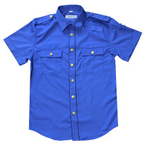 Summer New Style City appearance work work management short sleeve shirt high grade long short sleeve work shirt lining men