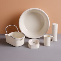 Toiletry set dormitory student dormitory freshman military training washbasin five-piece set of boarding students living in school seven-piece set