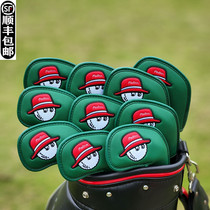South Koreas former single - fisherman Hat Malbon Hand Wood Push Rod Cover Golf Rod Cover Cap Cap