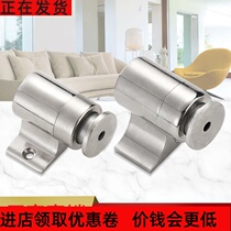  Ground suction thickened strong magnetic door suction punching anti-banging door top door touch toilet invisible suction powerful suction door