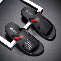 Mens slippers 2021 New Tide summer outdoor sandals fashion Korean Plaid wear casual beach sandals