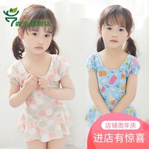 Childrens swimsuits 2 girls 3 girls 4 Baby ins wind 5 one-piece boxer shorts 6 swimsuits 7 years old wear childrens swimsuits 