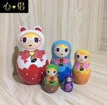 Russian jacket 20 floors China Wind-head son film the same 5-story Child Puzzle Toy Raw