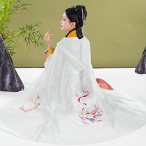 Mucha (Yun Fan)original Hanfu cloak Heavy industry embroidery thin cloak summer female wild non-costume
