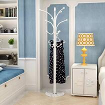 Coat rack Floor-to-ceiling living room bedroom hanger Simple wrought iron clothes simple and convenient single pole vertical hanger