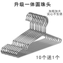 304 stainless steel hanger solid 4mm special coarse household clothes rack clothing stand no trace drying clothes rack clothes hanging