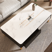 Coffee table tablecloth waterproof and oil-proof disposable pvc Nordic new light luxury Net red living room table mat tablecloth anti-hot thick