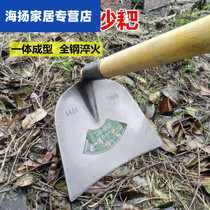 Construction site All-steel cement hoe digging sand hoe open ditching ground weeding grass planting vegetables agricultural hoe triangle rake