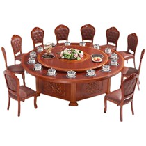 Neoclassical Hotel Dining Table Electric Turntables Big Round Table Induction Cookpot Table Hotpot Table Hotels Home Eat 1216d