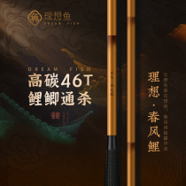 Ideal Spring Wind Carp Rod Super Light Ultra Hard 28 Tuning Bench Fishing Rod carp Integrated pole 4 5 5 4 6 3 7 2 m