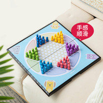 Magnetic checkers children students early education puzzle games chess adult parent-child interactive game board game
