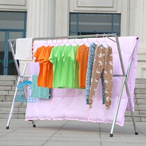 Floor stalls shelves folding double poles night markets clothes shelves clothing stores display racks stalls