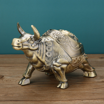 Ashtrays Home Living room light extravaganza Fly Ash Creative Personality Trends Office Bull Gas Sprint with lid Smoke cylinders