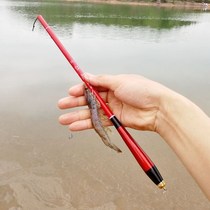 Ultra-short fishing rod raft 1 1 5 2 meters shrimp fishing rod special mini pocket hand rod Childrens fishing rod set