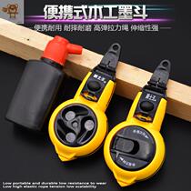 Shaking woodworking black bullet line automatic ink put special old-fashioned decoration full silent hand equipment box roll overhaul