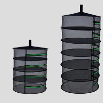 Multifunctional foldable drying net clothes basket drying basket drying goods cage fly-proof cage drying vegetable net fishing net bag
