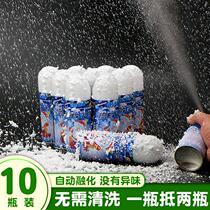 Christmas Decorations Snowflake Spray Sprays Snow Fake Flying Snow Artificial Simulation Foam Holding White Spray Snow Jars