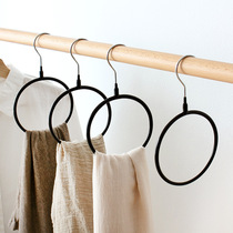  Youna ring scarf storage rack Ring hanging silk scarf shelf Belt belt tie silk scarf household 3 packs