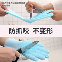 Bath Gloves Tools Cat Brushes for Pet Dog Dog Kittys Kitty Hair Rub massage Cat Brushes Anti-Anti-God Ware supplies