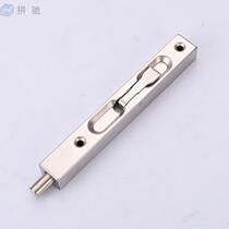 Parquet open to ancient bronze color door bolt bedroom indoor and outer heaven concealed security door bolt stainless steel double open